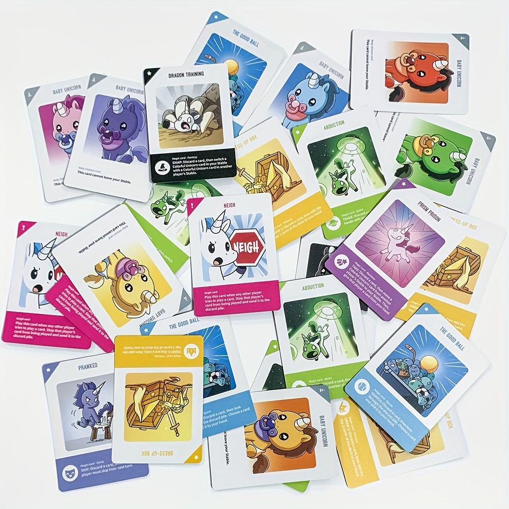 1pc “Skyjo Card Game Family Gathering Game Card,Holiday Fun Card