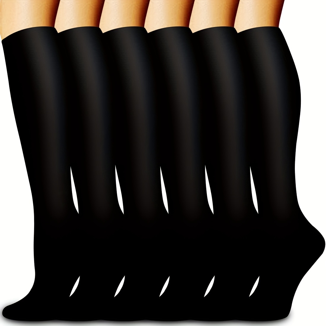 20 30 Mmhg Compression Stockings Men Women Knee High Length - Temu