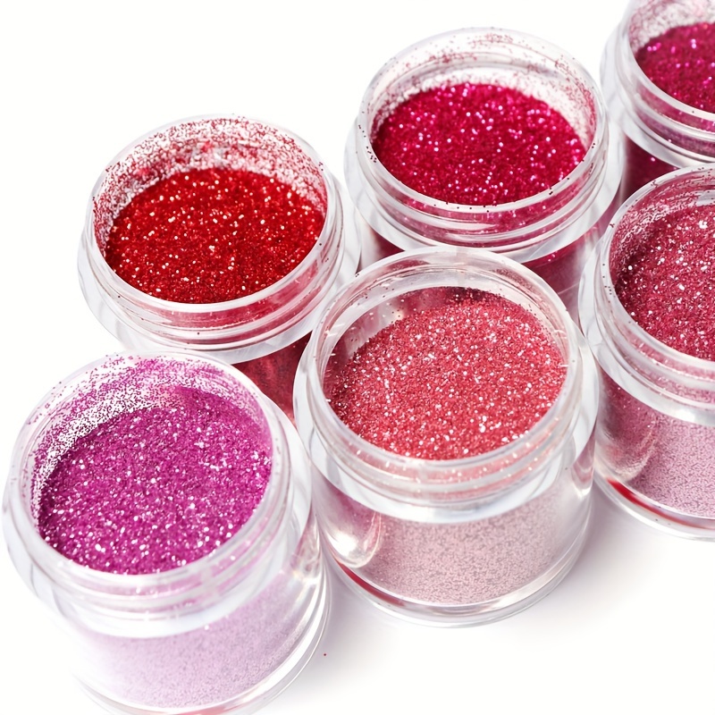 100 Grams Red Bulk Packs Extra Fine Glitter, For Nail Art Festival Body Art  , Glitter Dust Laser Powder