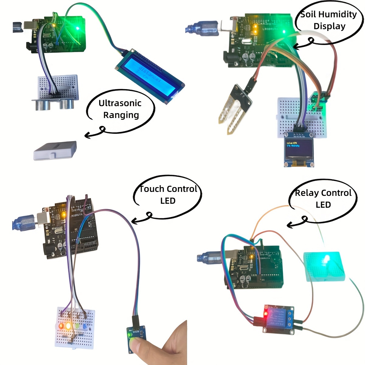 Arduino - Ultrasonic Sensor - OLED