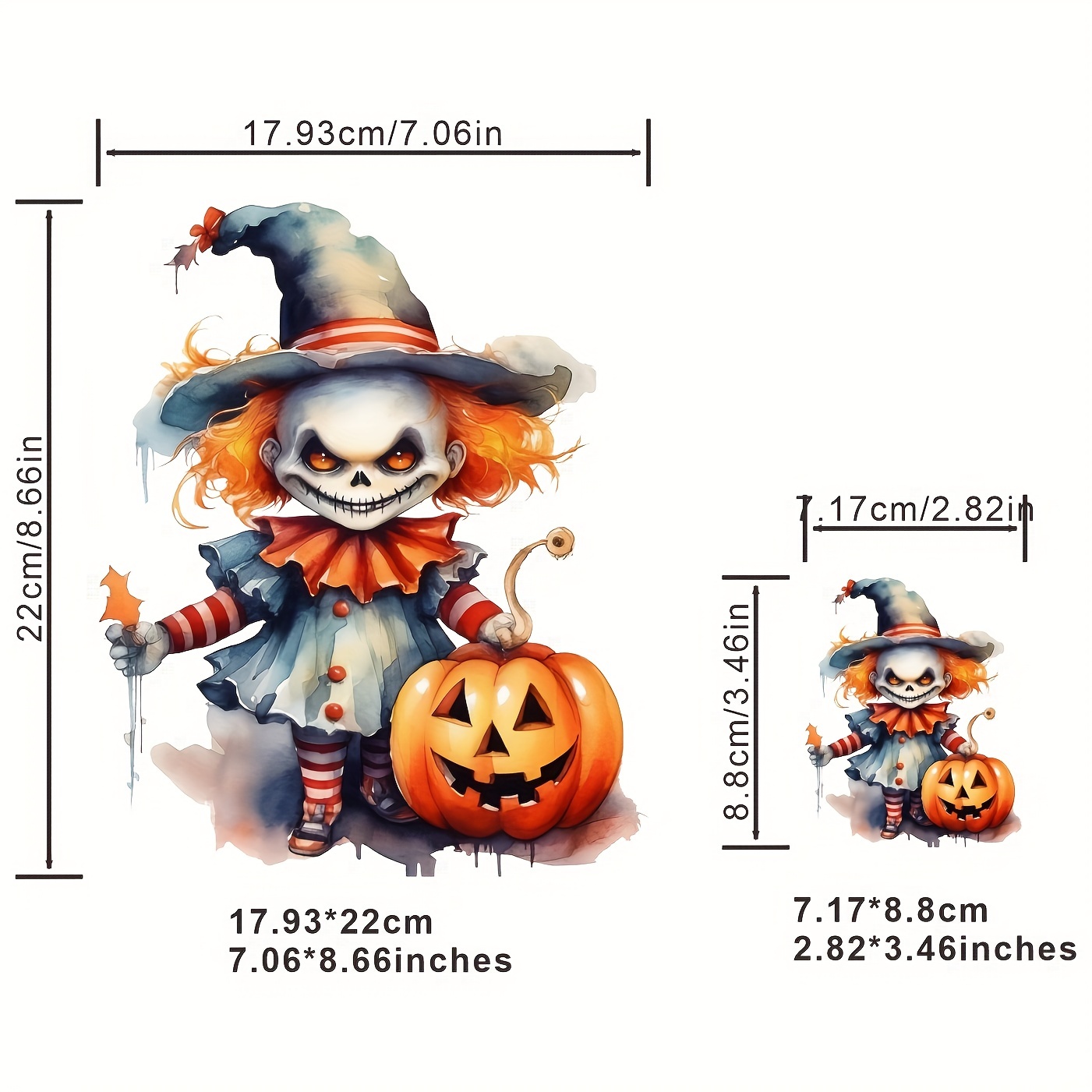 Halloween Trick treat Series Heat Transfer Patches Washable - Temu