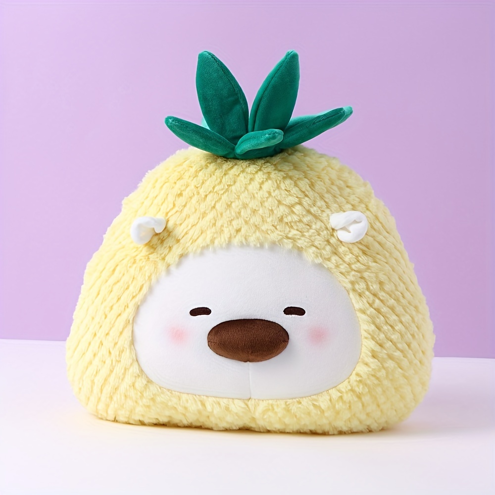 Cartoon Stuffed Pineapple Fruit Pillow Super Cute Apple Plush Toy