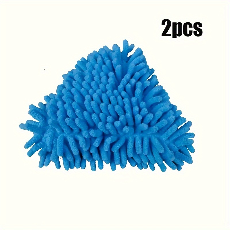 1/2pcs Triangle Mop, Mini Mop, Slacker Mop, Wall And Ceiling Wipe Chenille  Mop, Window Cleaner, Bathroom Accessories
