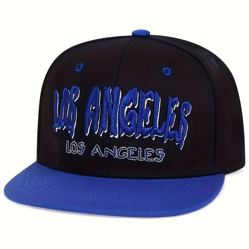 1pc Cappello Da Baseball Allaperto Regolabile Per Uomo Cappello Casual LOS ANGELES Ricamato Cappello Hip Hop dettagli 3