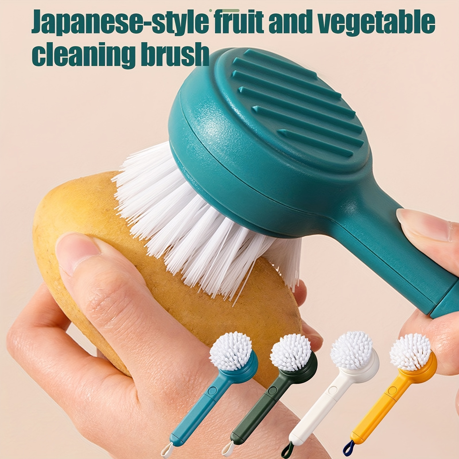  Fruit and Vegetable Brush Scrubber for Potato Veggie