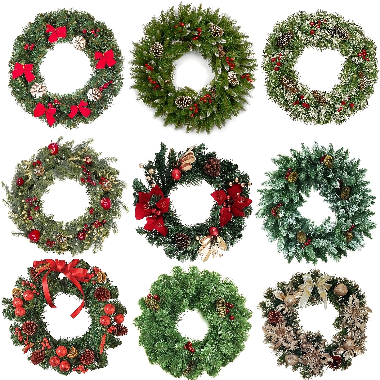 Wreath Forms Wire Wreath Frame Metal Green 10 Inches 1 Piece dar170120 