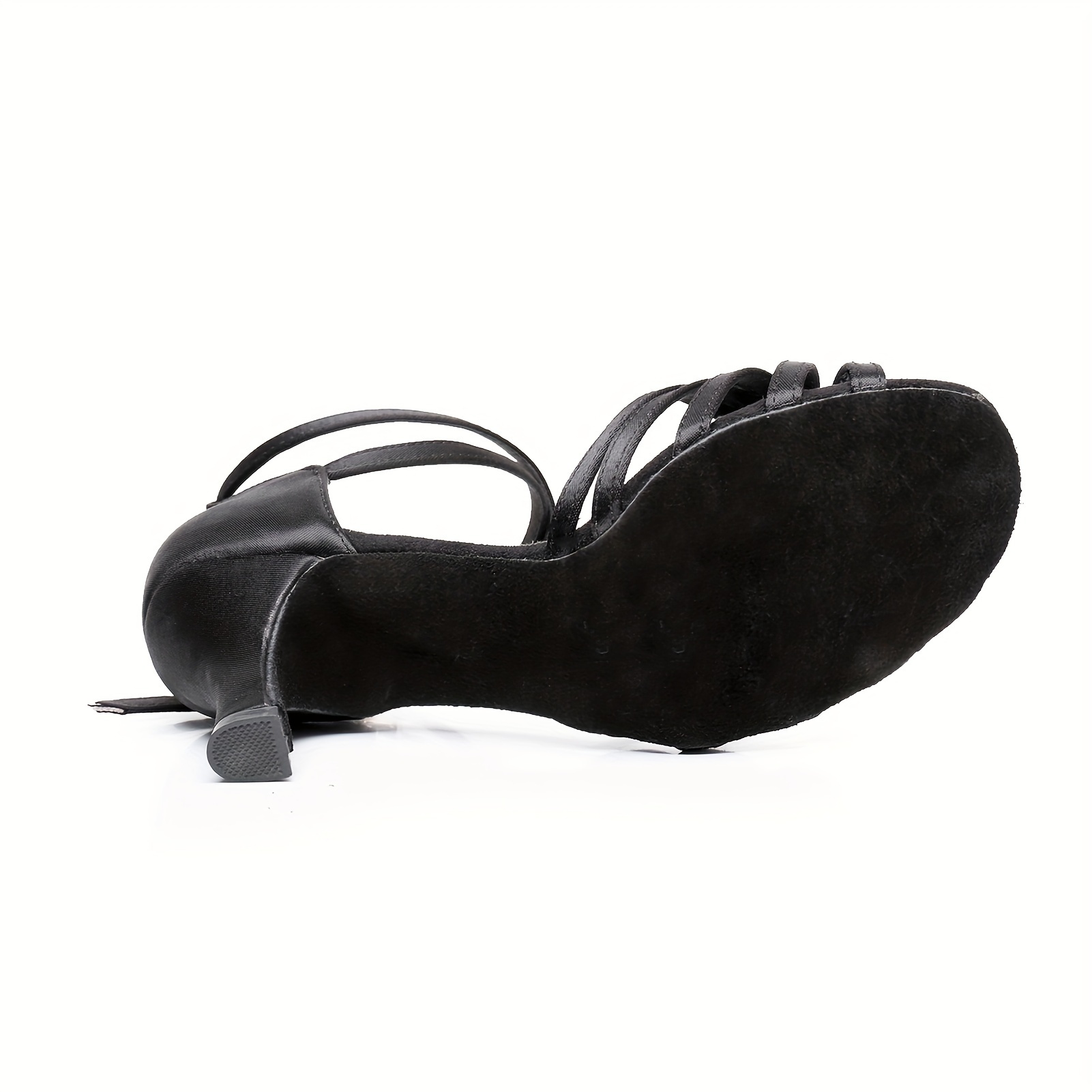 Women's Latin Dance Shoes Cross Strap Kitten Sandals