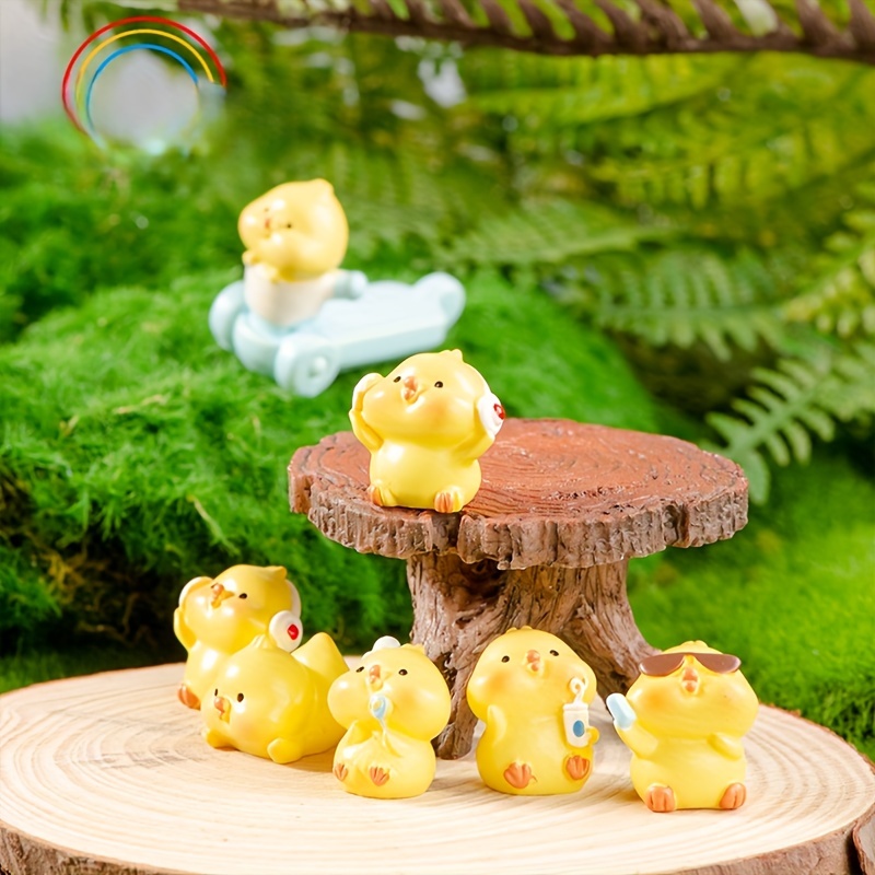 Miniature Resin Crafts Cute Pig Figurines Micro Landscape - Temu