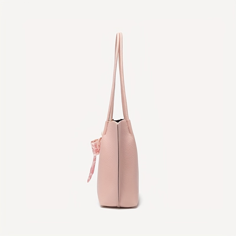 Women's Cute Genuine Leather Bucket Bag