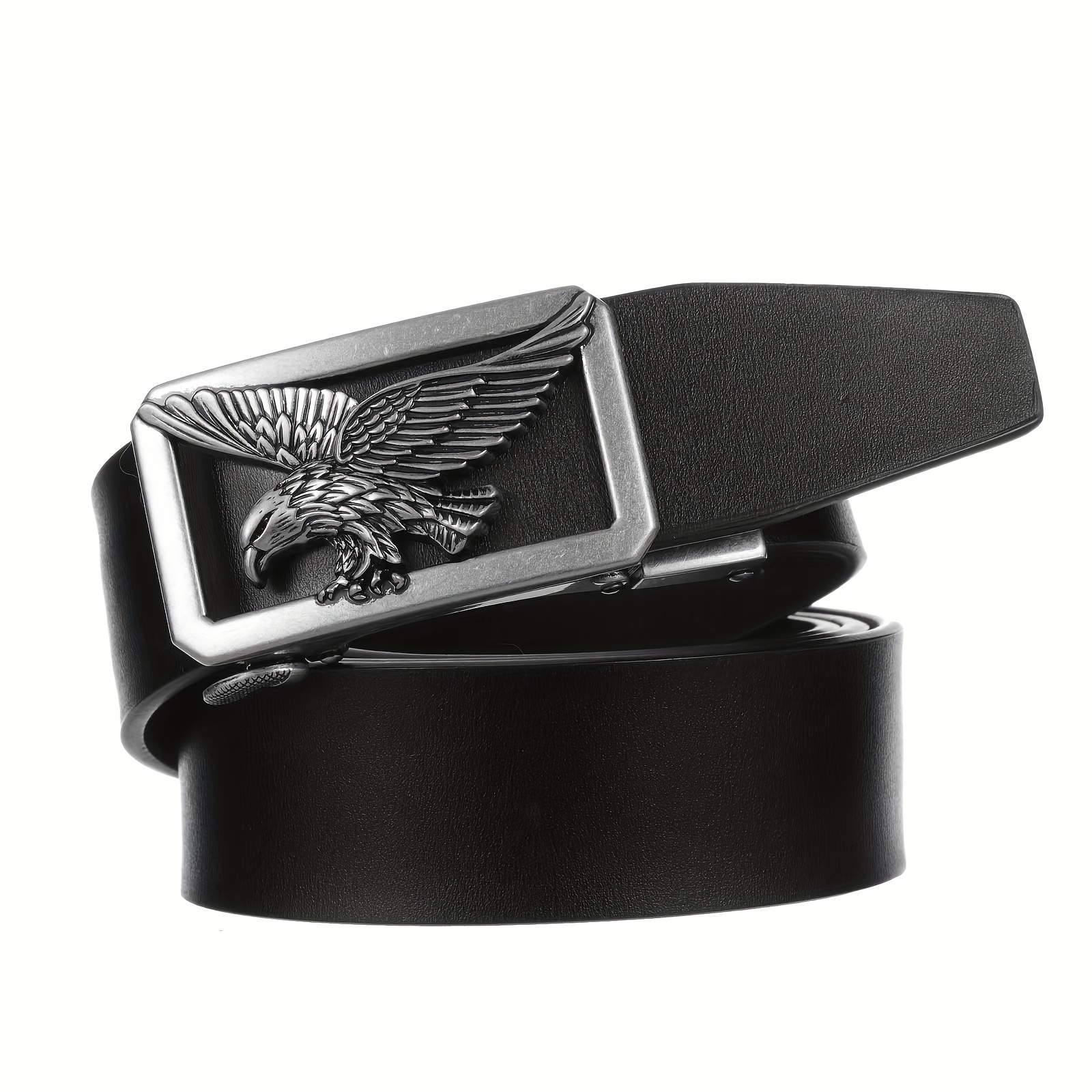 Cool belt men's American flag emblem eagle gun belt US style men leather  belt eagle buckle Casual pants belt - AliExpress