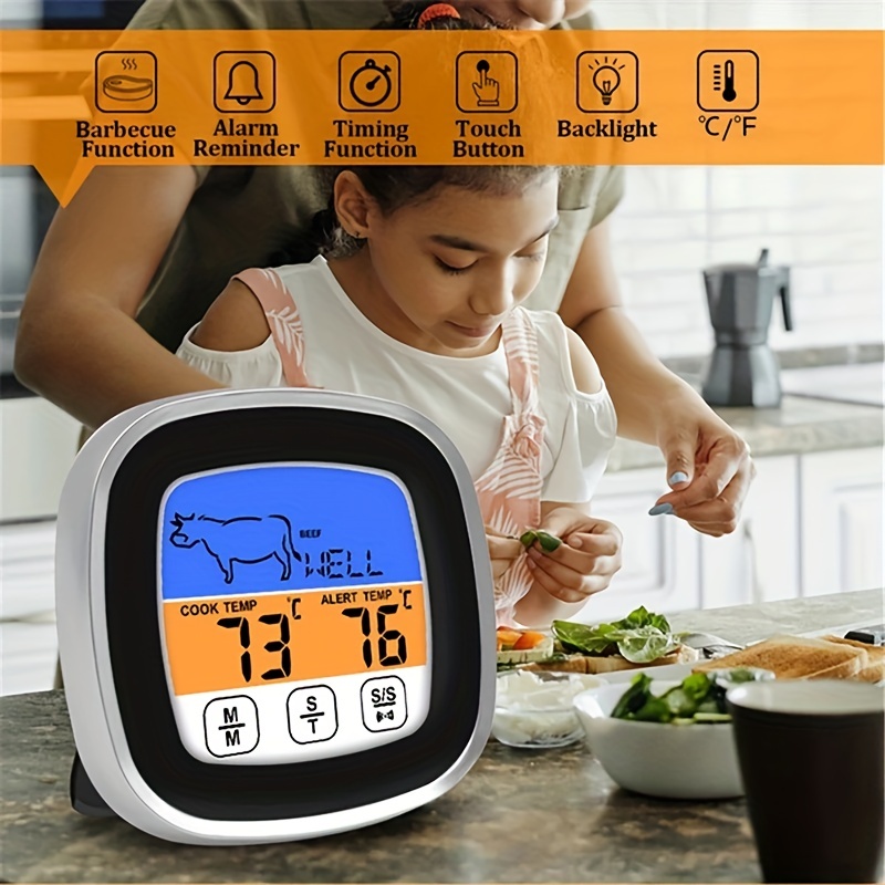 digital oven thermometer kitchen food cooking
