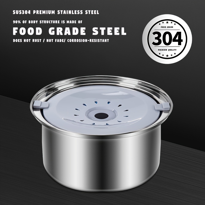 100oz Large Stainless Steel Dog Bowl. Extra Large Dog Water Bowls