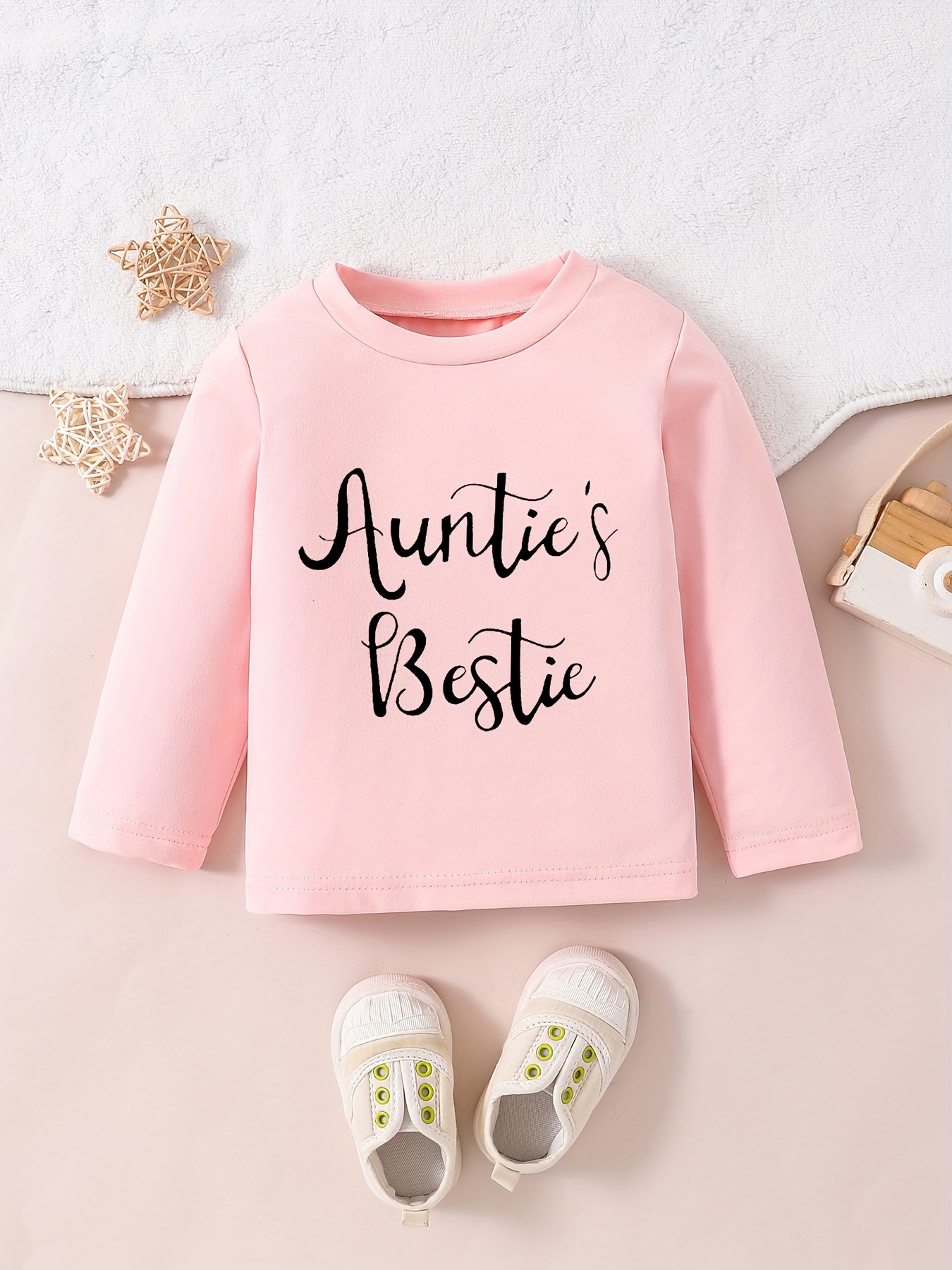 Baby Girls Spring Summer Long Sleeve 95 Cotton Sweatshirt Temu