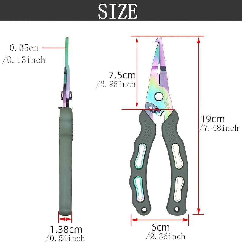 1pc Multifunctional Lure Pliers 420 Stainless Steel - Temu New Zealand