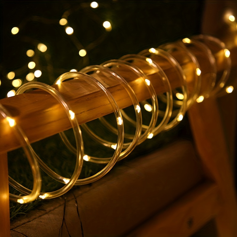 1 Pack Tube Rope Garland Fairy Light Décoration De Noël De - Temu France