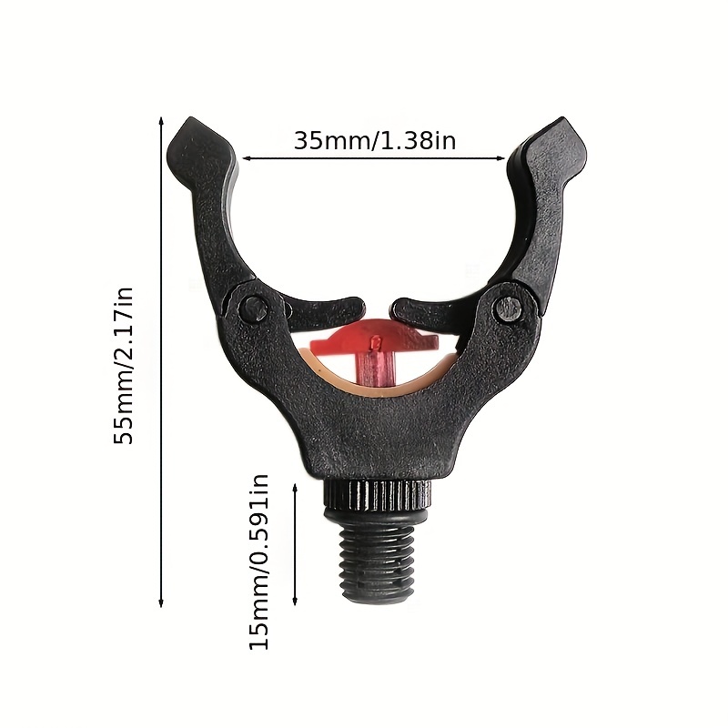 Aluminum Alloy Fishing Rod Rack Clip U Shaped Fishing Pole - Temu