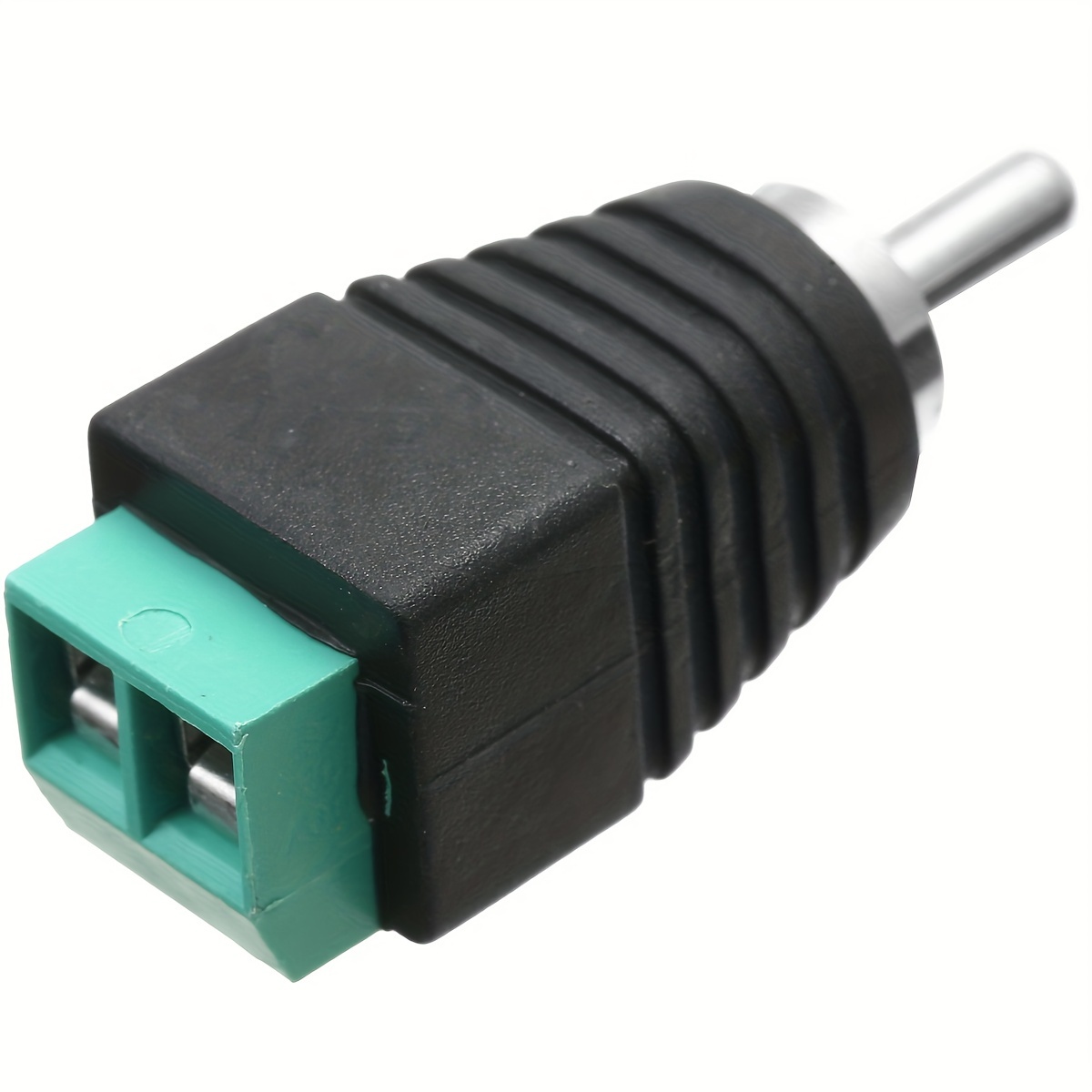 Paquete de 10 cables de altavoz a conector RCA macho de audio adaptador de  enchufe
