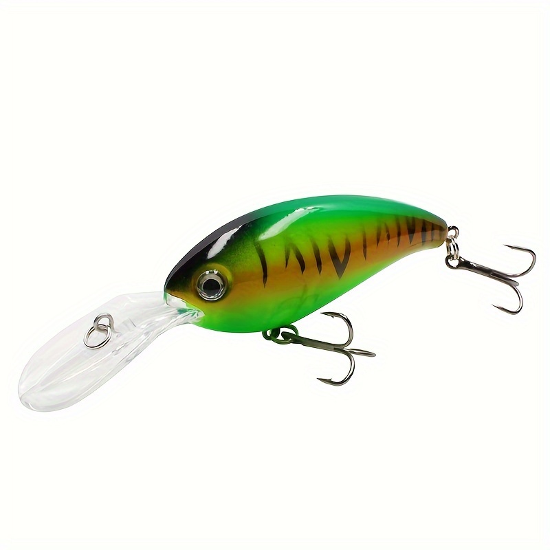 1pc Señuelos Artificiales Duros Crankbait Gancho Triple - Temu Chile