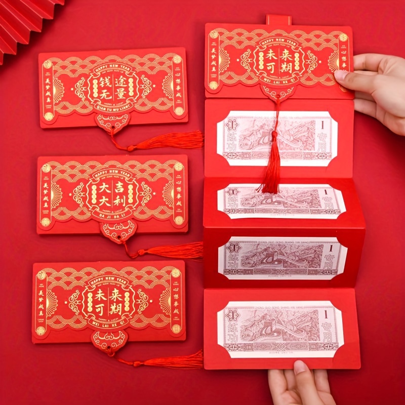 Enveloppe Rouge En Fête Nouvel An Chinois Banque D'Images et Photos Libres  De Droits. Image 47794370