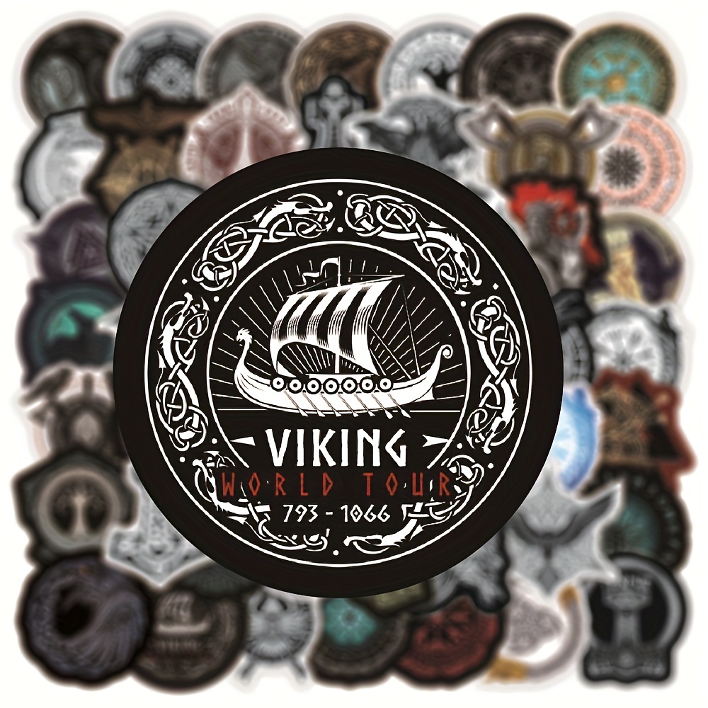 Viking Helmet Stickers