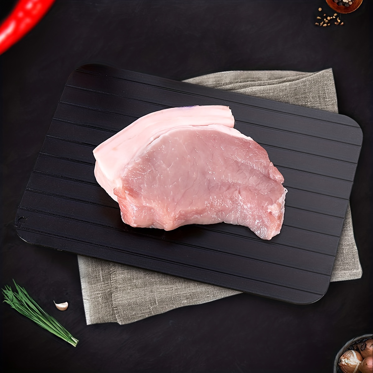 Fast Defrost Tray Defrosting Tray Frozen Meat Defroster - Temu