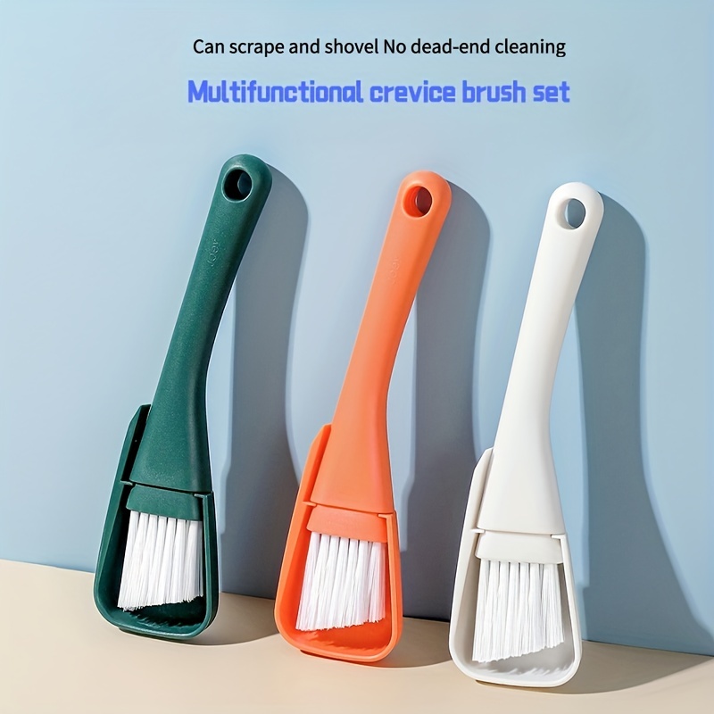 Crevice Cleaning Brush, Hard Brush & Concave Brush Set For