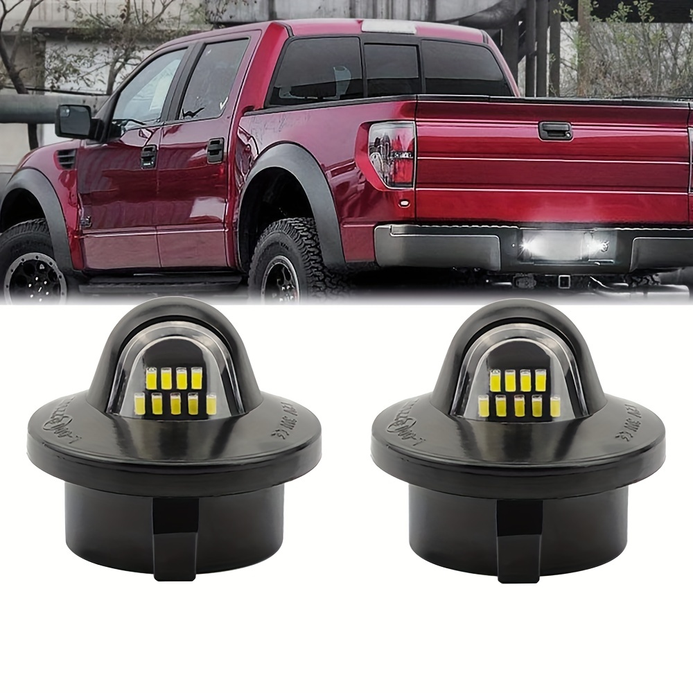 2pcs LED License Plate Light Replacement for Ford F150 F250 F350