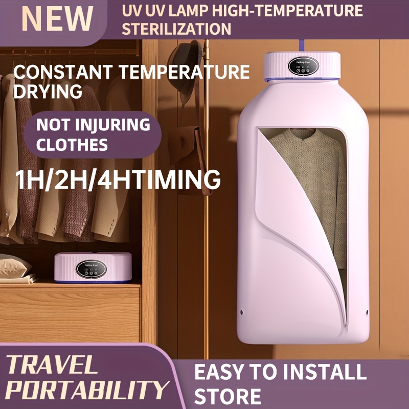 Sèche-linge électrique Portable UV, Mini appareil de séchage de