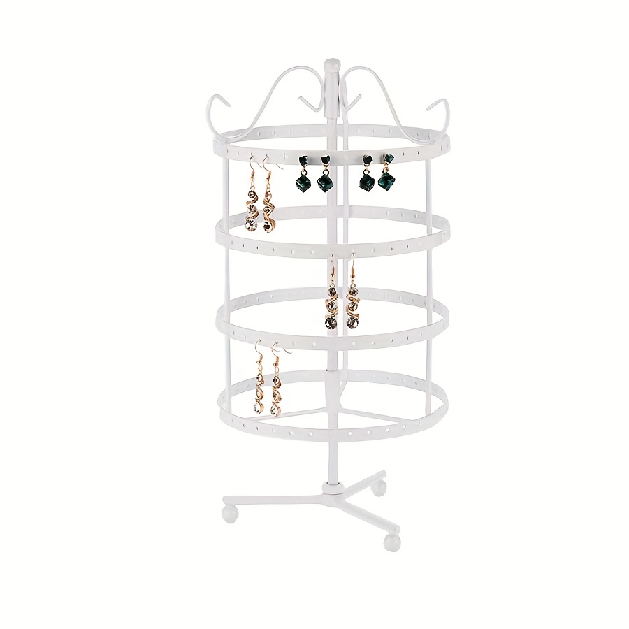 Tabletop Metal Jewelry Rack Earring Stand For Earrings - Temu