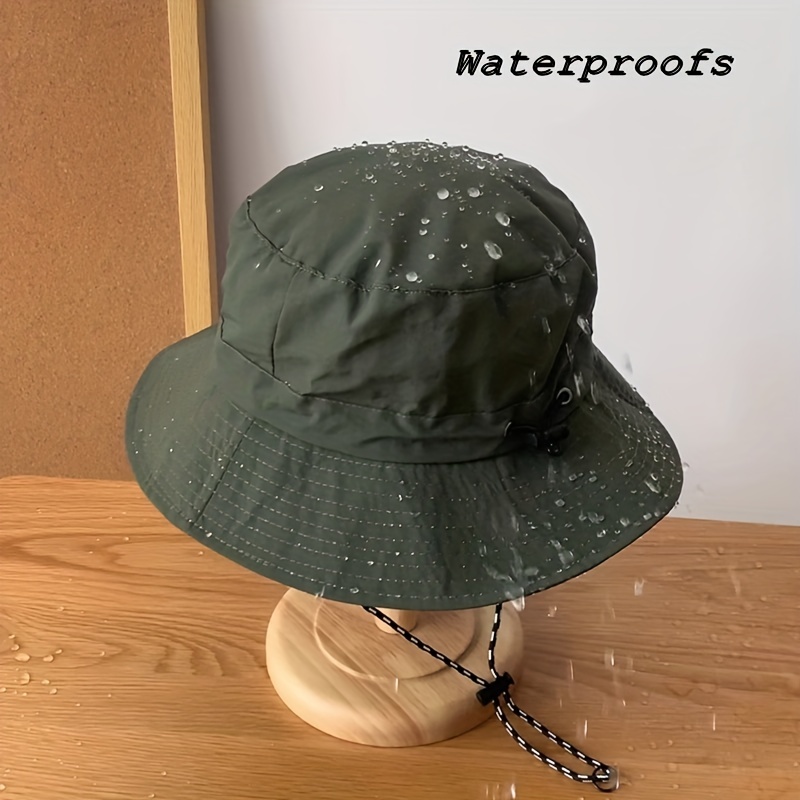 Unisex Quick Drying Sunshade Bucket Hat for Outdoor Mountaineering