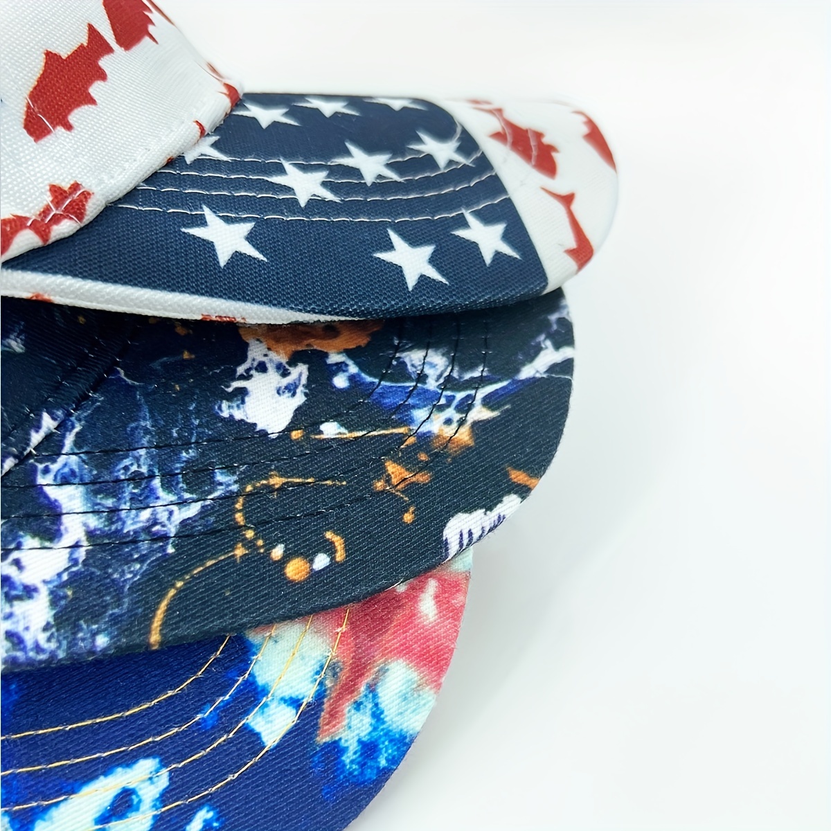 Unisex Personality Printed Baseball Cap Adjustable Sunshade Hat
