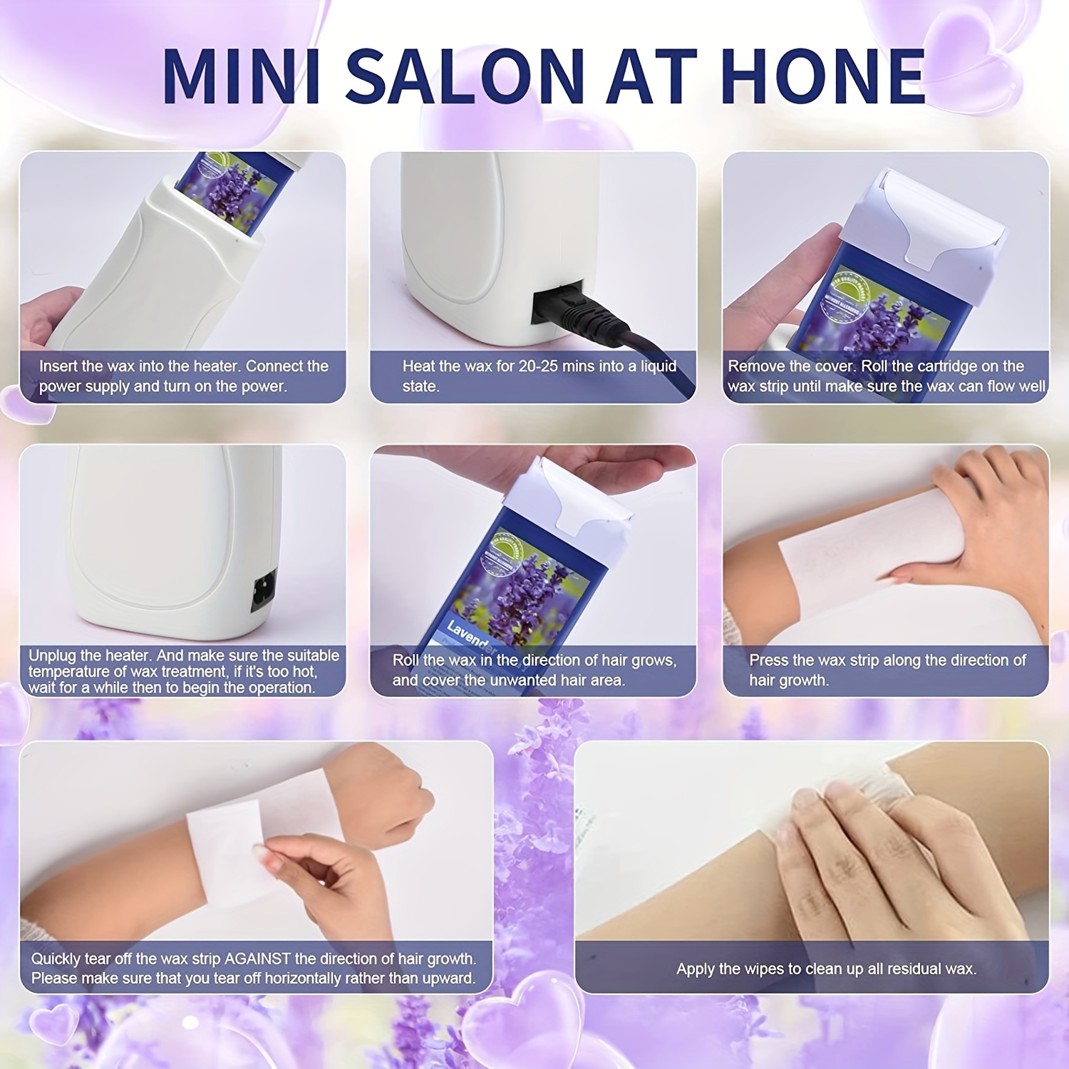 Unisex Hair Removal Wax Strips, Honey Hair Removal Wax, Beeswax Handheld  Branch Wax Roller Ball Wax - Temu