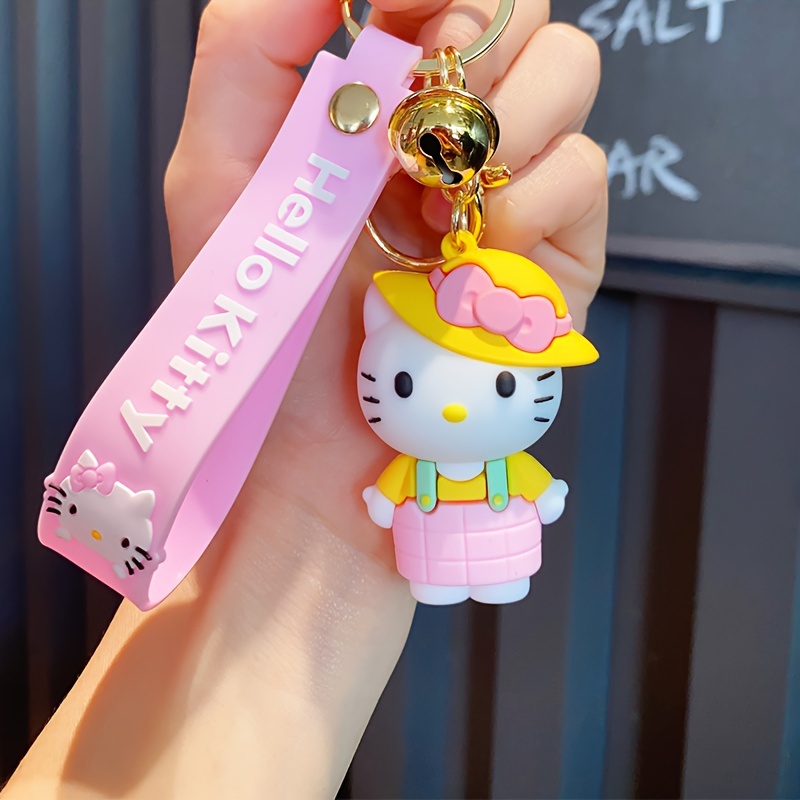 Cute Kawaii Hello Kitty Accessories Anime Keychain Adorable Keychain  Keyring Key Purse Handbag Car Charms - Cell Phones & Accessories - Temu