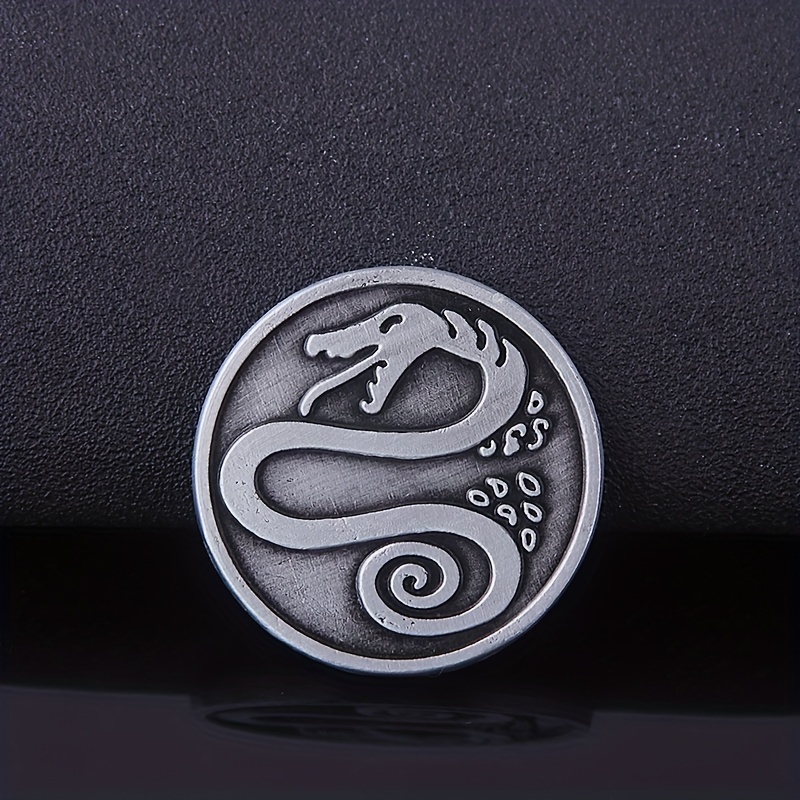 Alloy Coin Keychain Protagonist Tattoo Memorial Coin Key Chain Collect