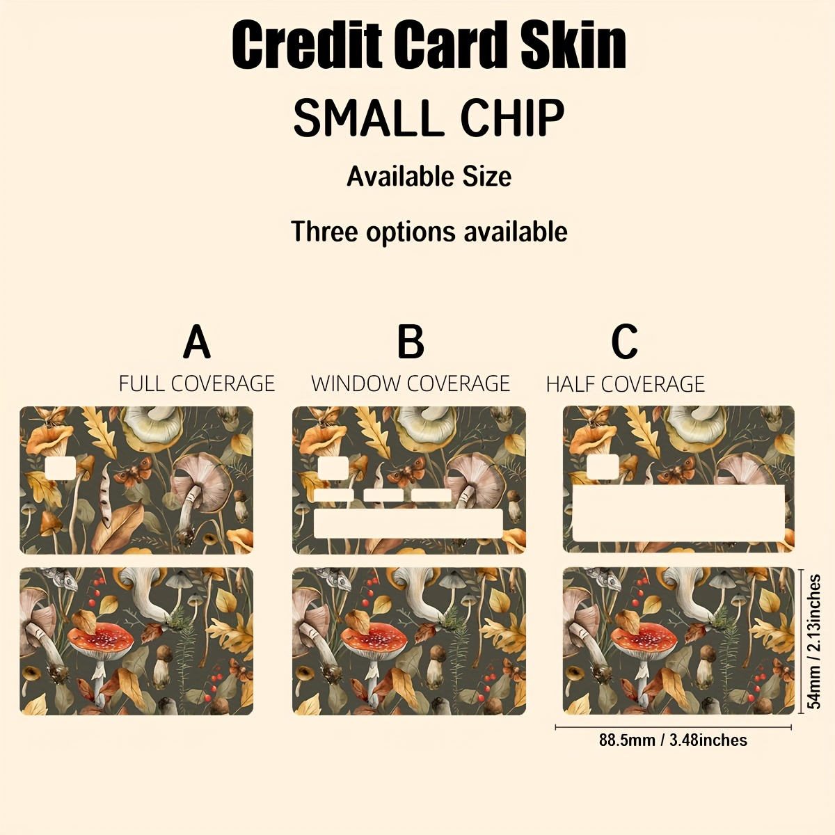 Credit Card Skin Sticker Small Chip