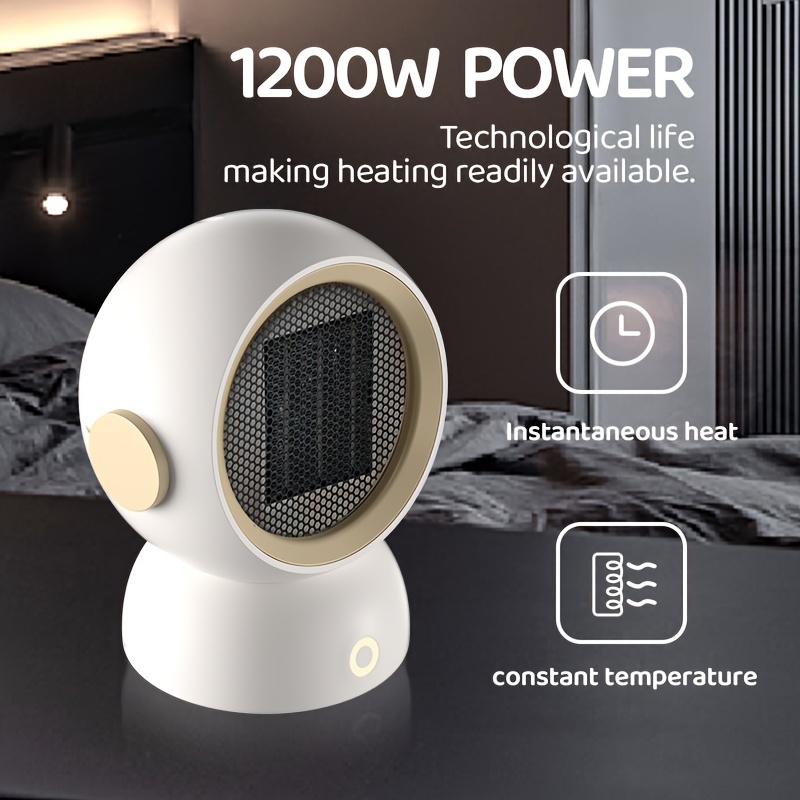 1000W PTC petit ventilateur de chauffage électrique portable