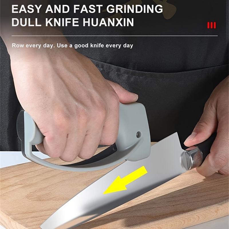 Portable Knife And Scissor Sharpener - Perfect For Outdoor Camping