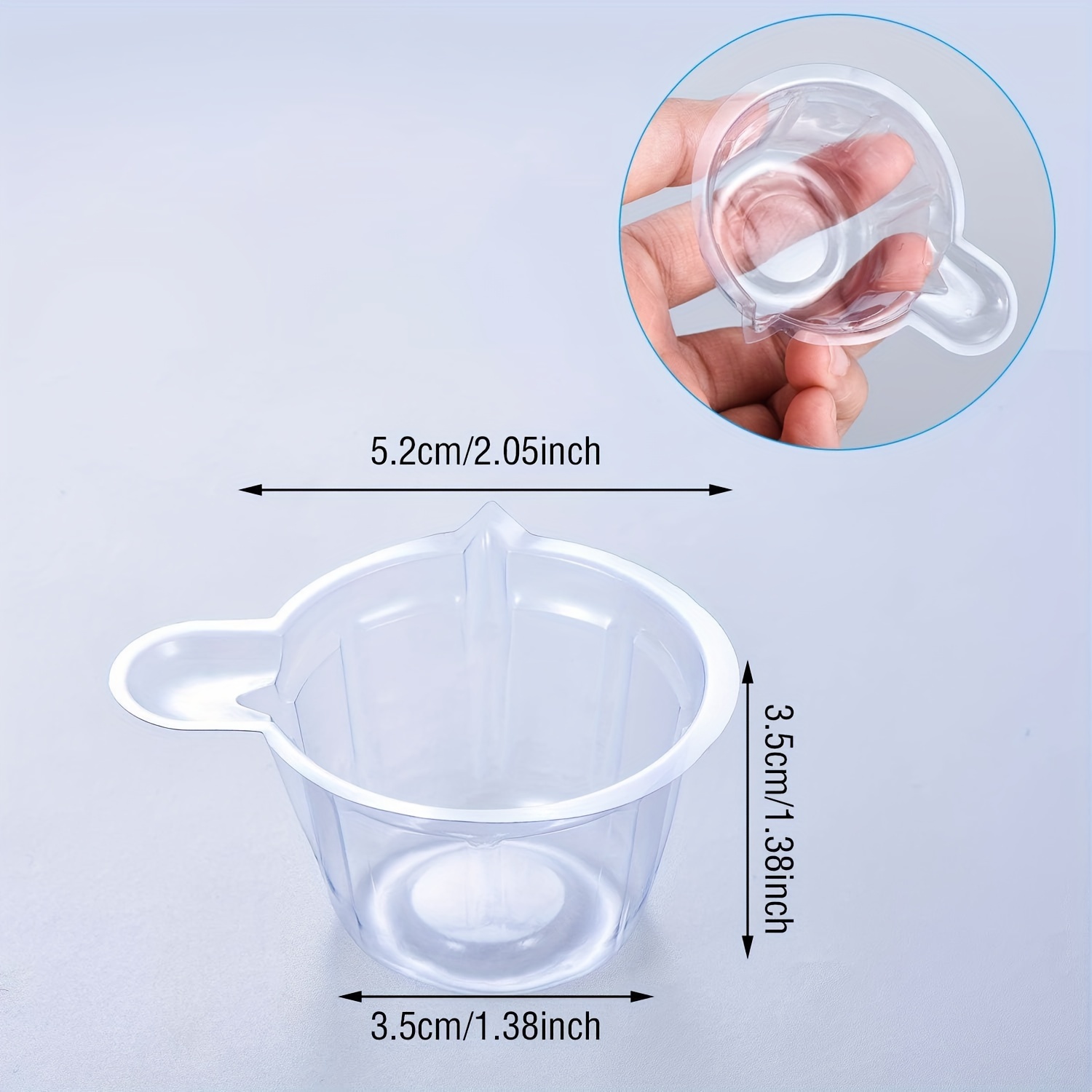 200pcs Disposable Plastic Urine Collection Cups