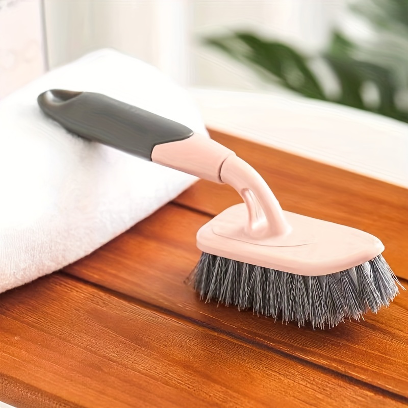1pc Stiff Bristle Brush For Cleaning Floors, Ceramic Tiles, Walls