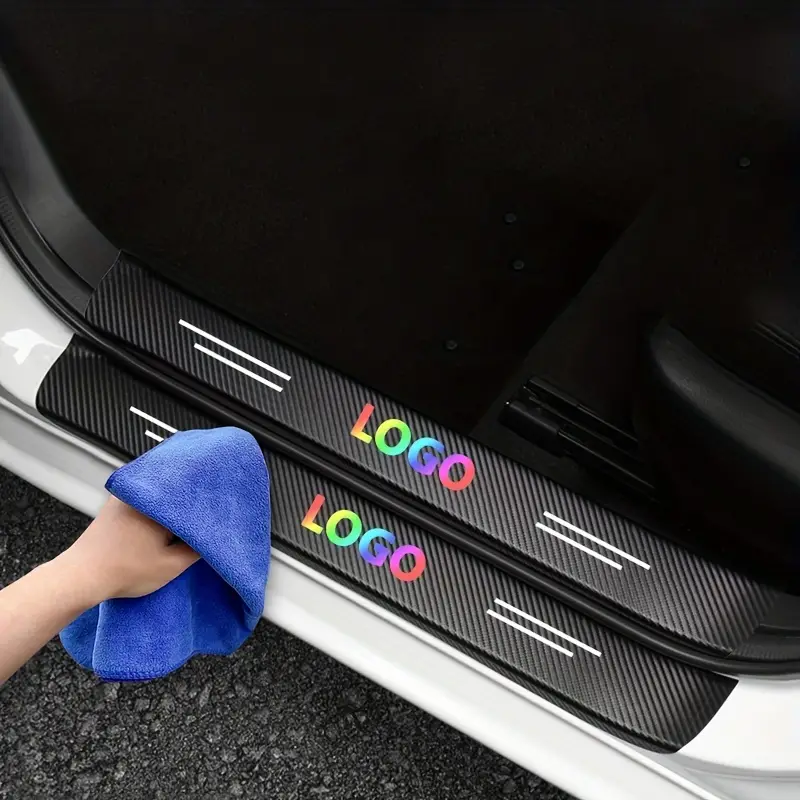 4 Stück Autotürschwellenverschleißplatte, Carbon-faser-einstiegsleisten-aufkleber  Autotüreinstiegspedalschutz Für Skoda Kamiq 2018 2019-2021, Schnelle Und  Sichere Online-kasse