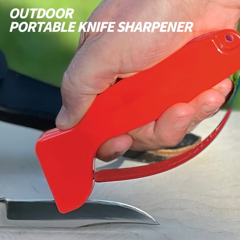 Knife Sharpener Handheld Multi-function 3/4 Stages Type Quick Sharpening  Tool With Non-slip Base Kitchen Knives Accessories Gadg