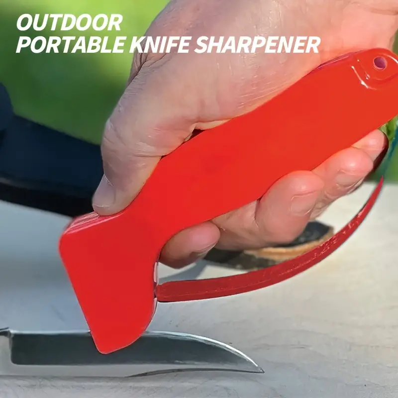 Quick And Easy Handheld Knife Sharpener For Kitchen And Household