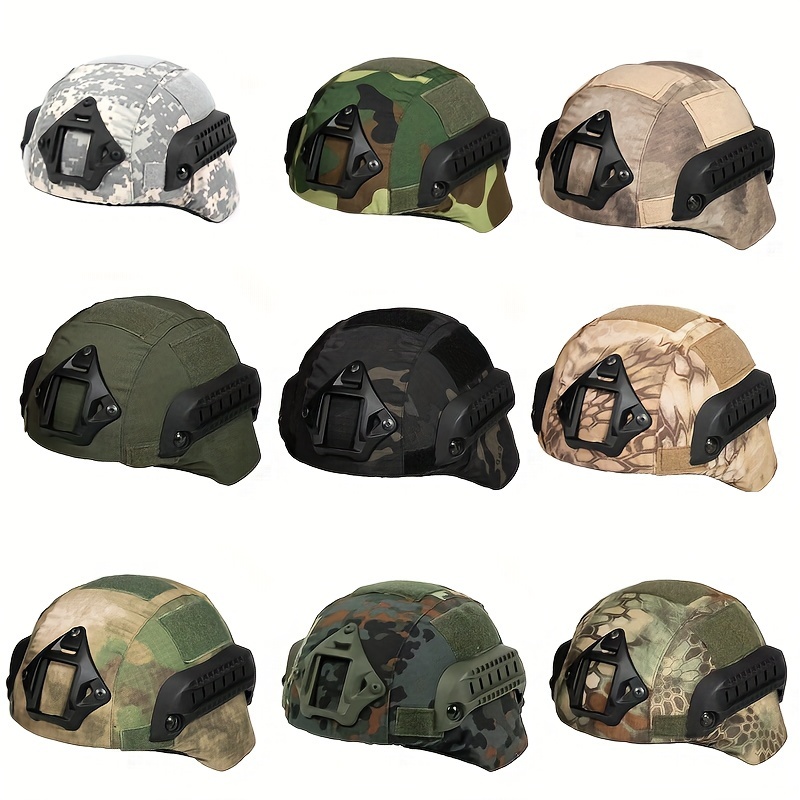 1 Funda Casco Casco Airsoft Accesorio Disfraz Casco Nailon - Temu Mexico