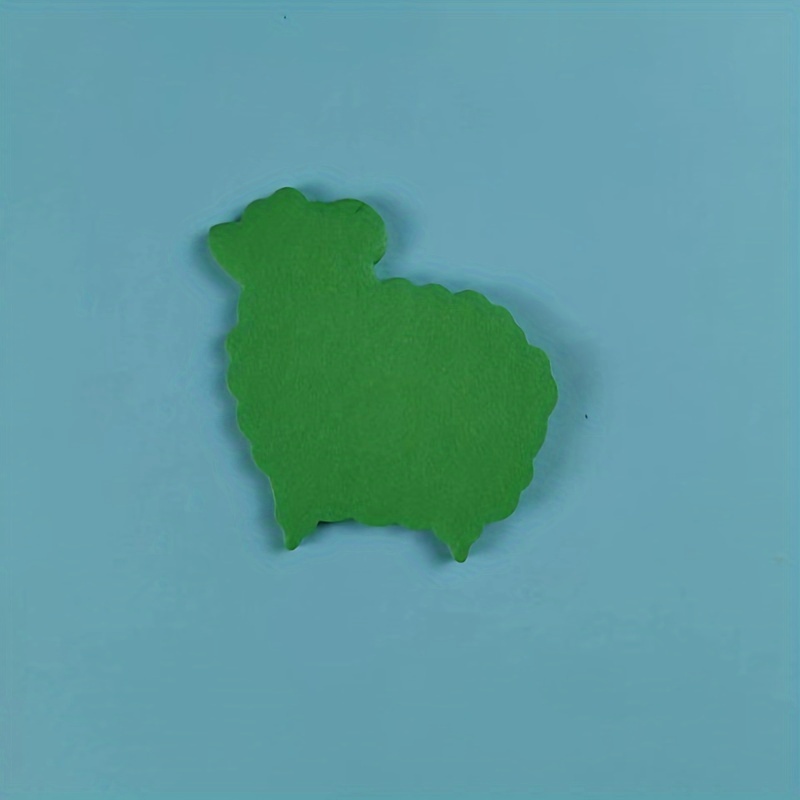 Animal-Shaped Fluorescent Sticky Notes for Creative Messaging