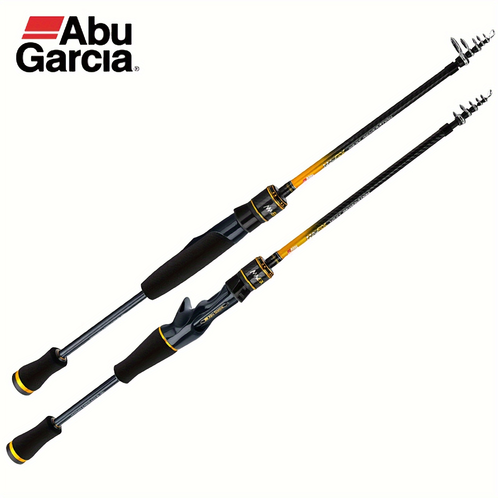 Abu Garcia Maxsx Lightweight Travel Rod Portable 4 Section Spinning Casting Fishing  Rod With Vibration Reducing Micro Carbon Technology - Sports & Outdoors -  Temu France