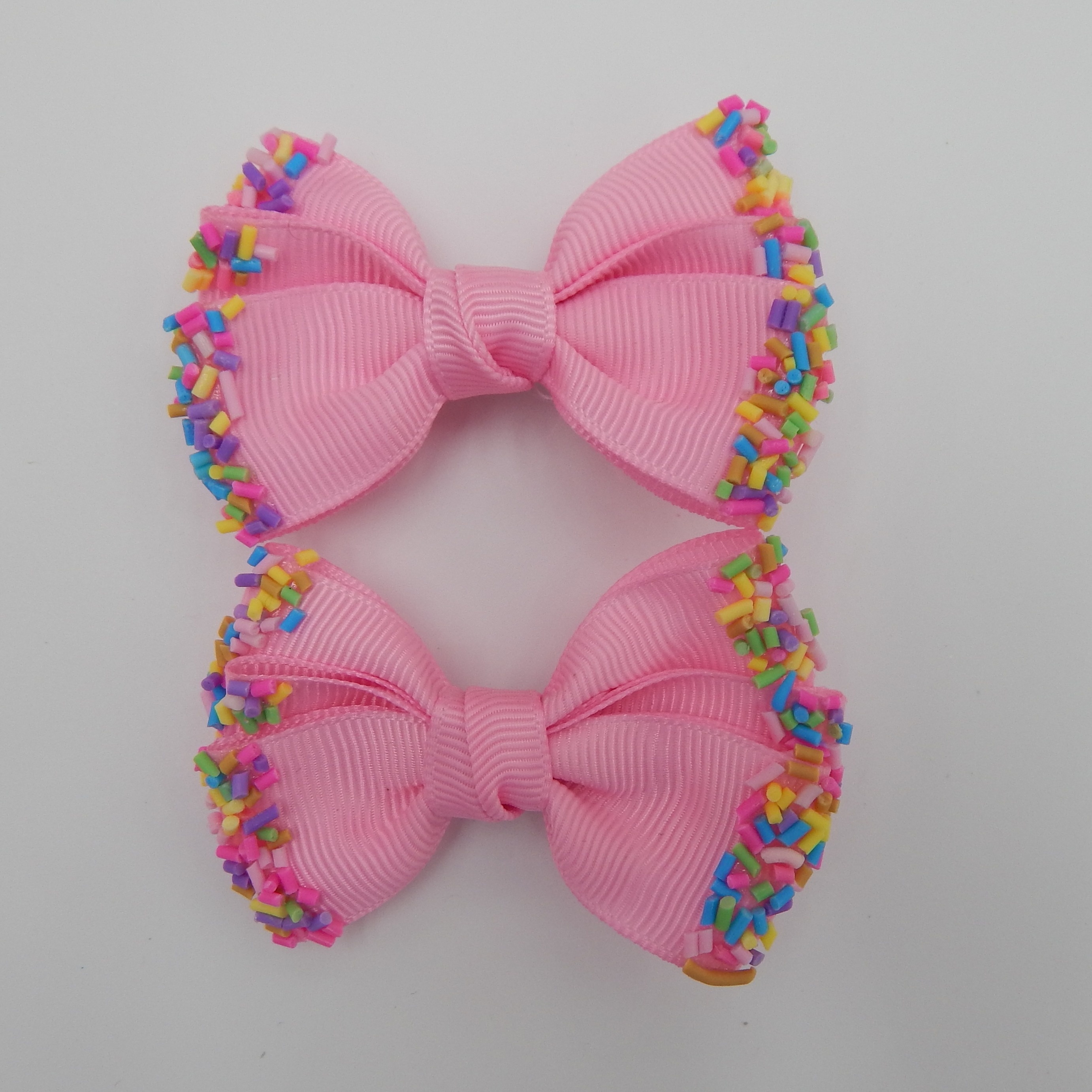 Bow Hair Clips for Girls Pink Hair Bow Barrettes for