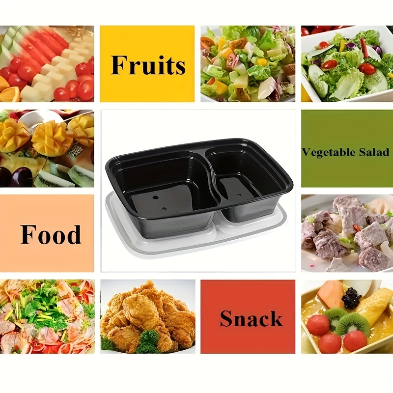 Disposable Lunch Box, Plastic Lunch Boxes With Covers, Widely Used,  Suitable For Food Preparation, Lunch Boxes, Salad Boxes, Fruit Boxes,  Preservation Boxes, And Outdoor Picnics, Etc - Temu