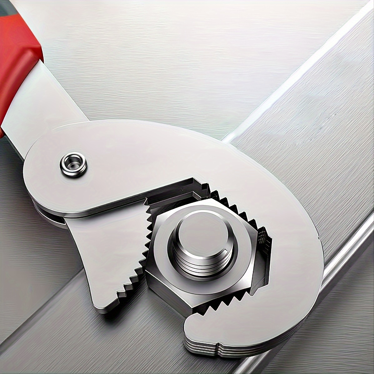 

Universal Adjustable Wrench Tool Set: Multifunctional Double-ended Pipe Wrench & Live Mouth Pliers For All Your Diy Needs!