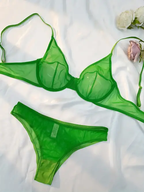Honeymoon Hot Bra Panty Set Design - Temu