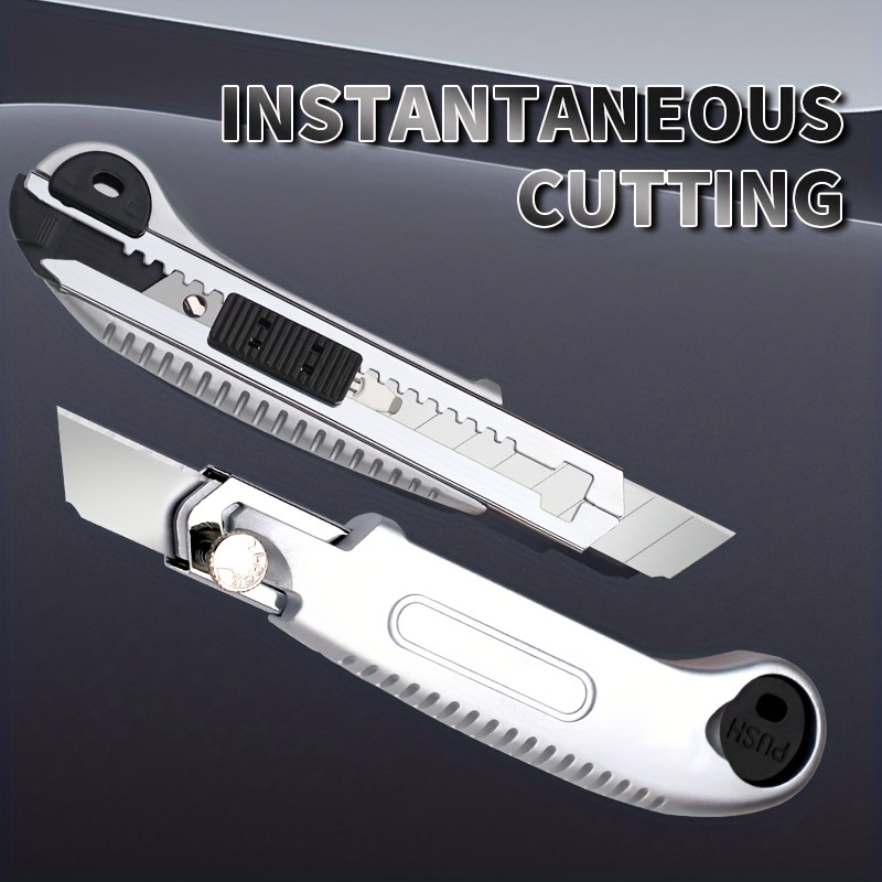 New 1pc Stainless Steel Folding Box Cutter Parcel Box Opener Paper